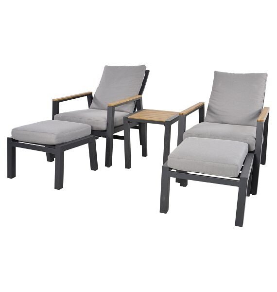 DĀRZA MĒBELES KOMPLEKTS LESLI