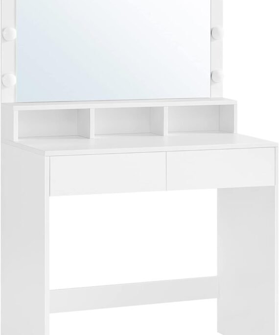 Kosmētikas Galdiņš Ar Spoguli (LED)