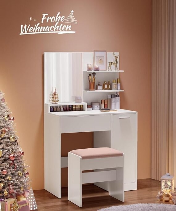 Tualetes galdiņš ar spoguli (RDT119W01)