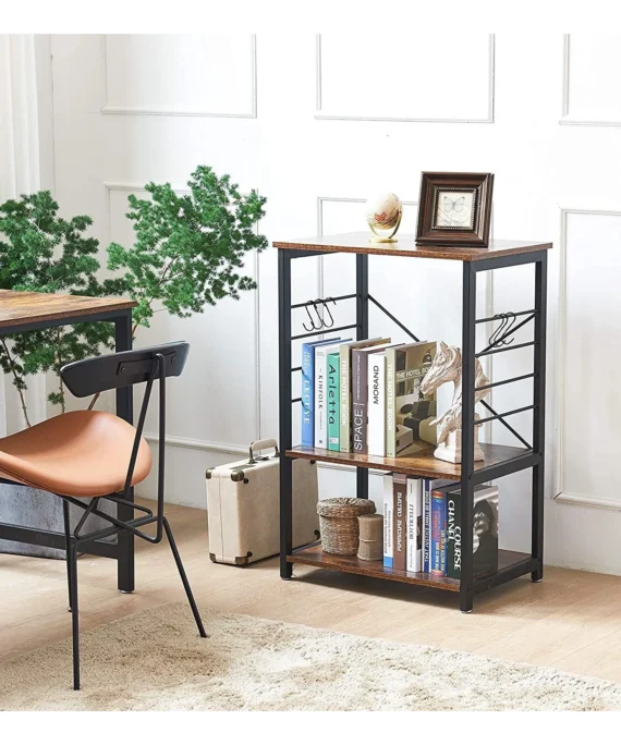 Plauktu skapis  industriālā stila