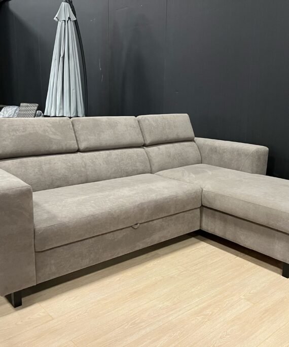 Stūra dīvāns Denas ar miega funkciju