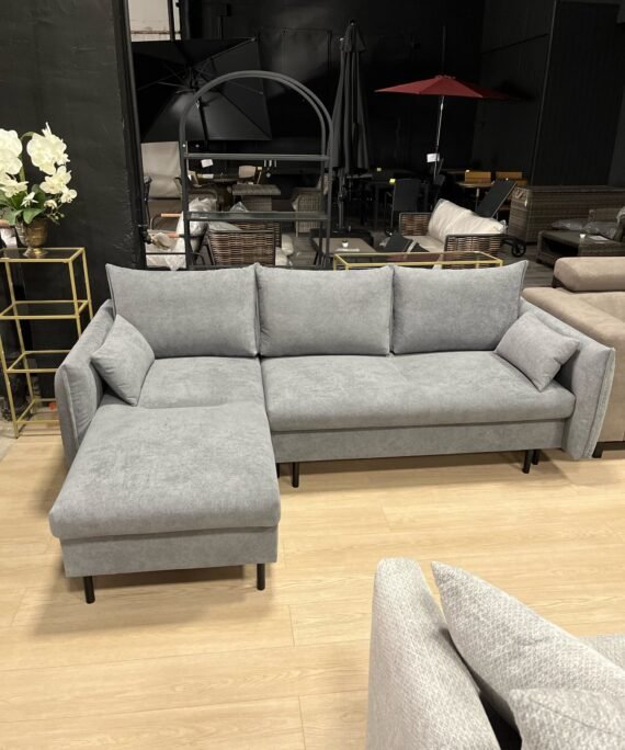 Stūra dīvāns Greisy ar miega funkciju